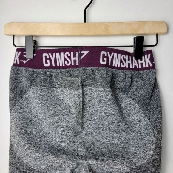 Gymshark Gray and Purple Low-Rise Flex Leggings Size XS - Picture 6 of 8